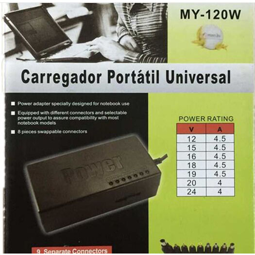 Laptop Universal Power Adapter Charger for Acer Asus Dell Lenovo Toshiba Samsung