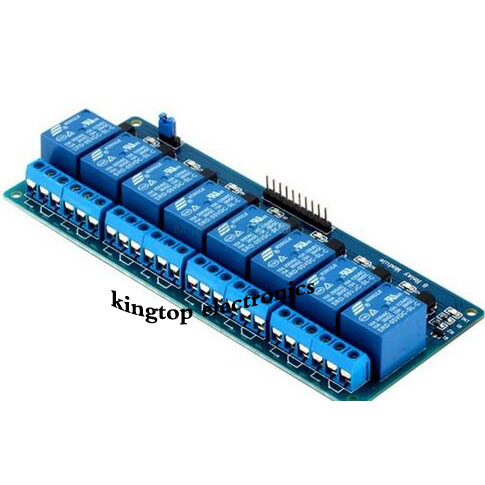 8 Channel Relay Module Board For Arduino Optocoupler Smart Home Switch Max 10A AC 250V