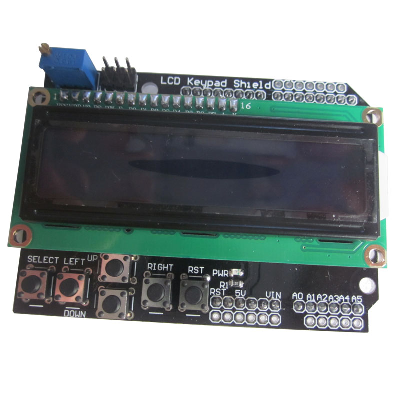 LCD Keypad Shield LCD1602 LCD 1602 Module Display For ATMEGA328 ATMEGA2560 raspberry pi UNO blue screen