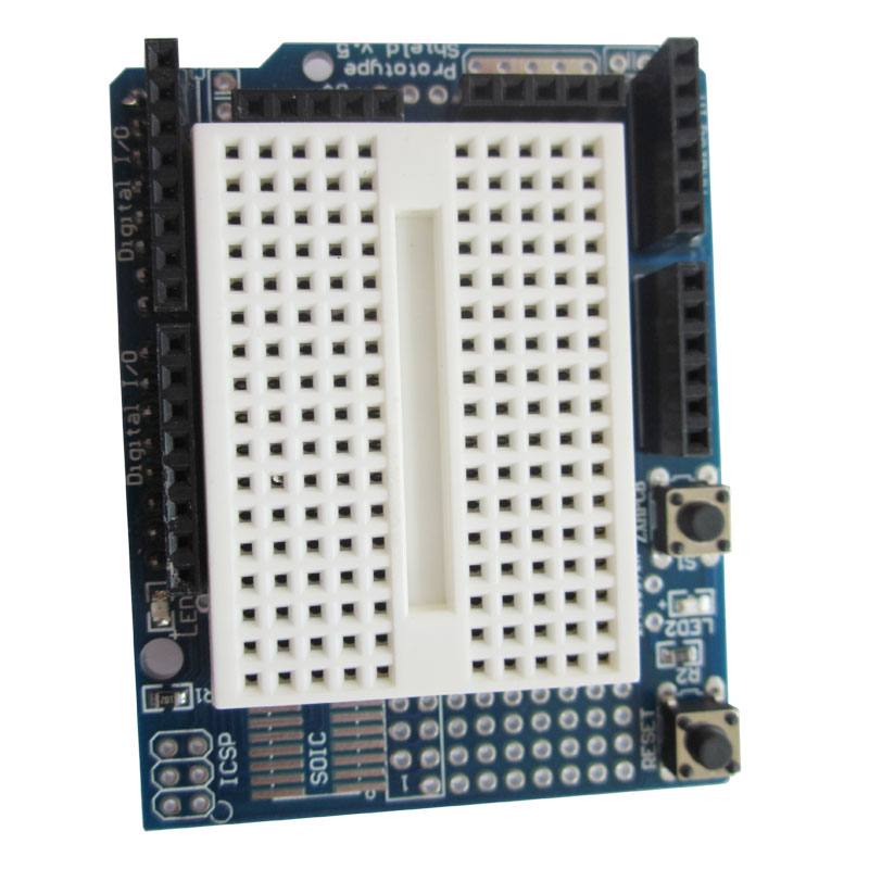  UNO Proto Shield prototype expansion board with SYB-170 mini bread board based For ARDUINO UNO ProtoShield